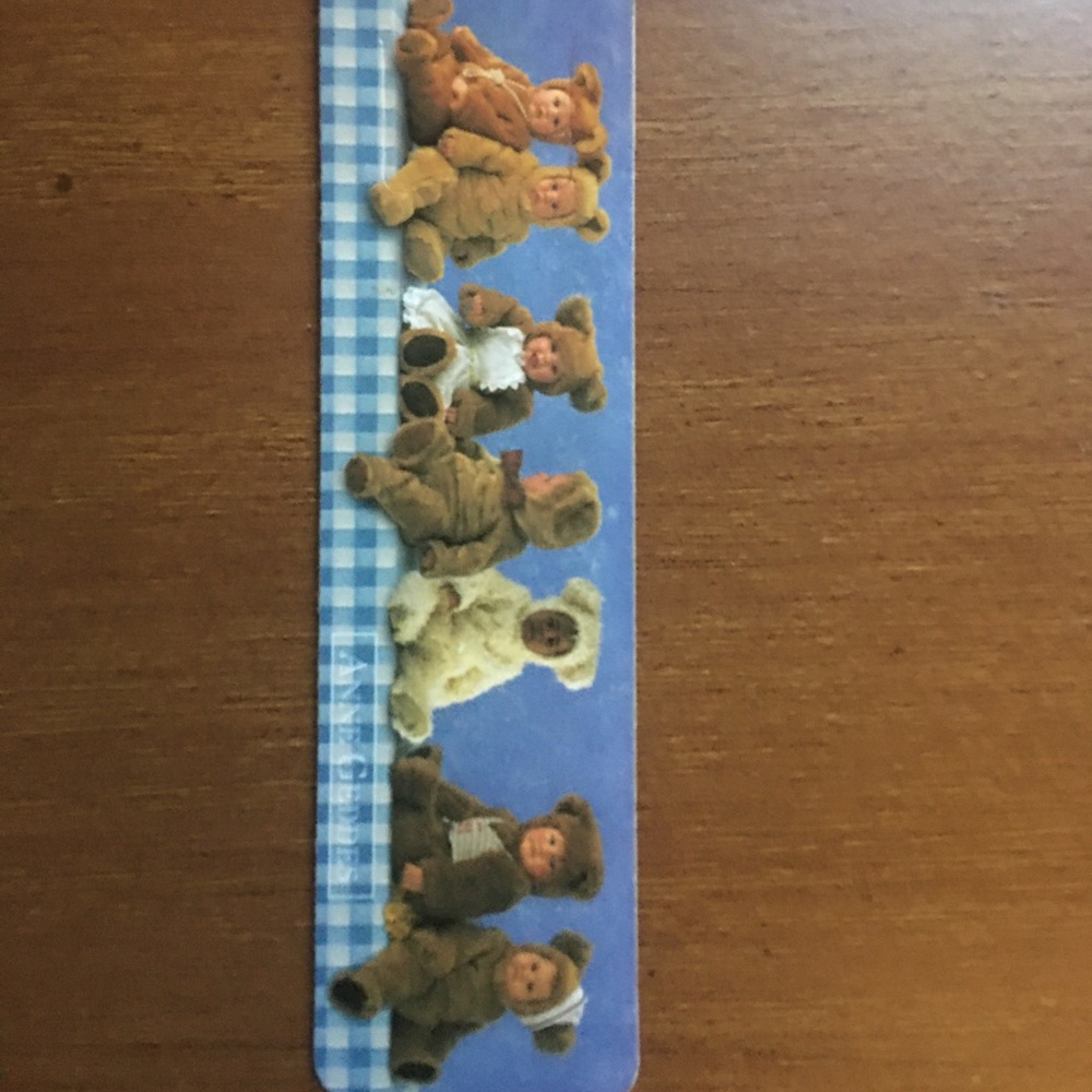 Vintage Anne Geddes Teddy Bears Bookmark